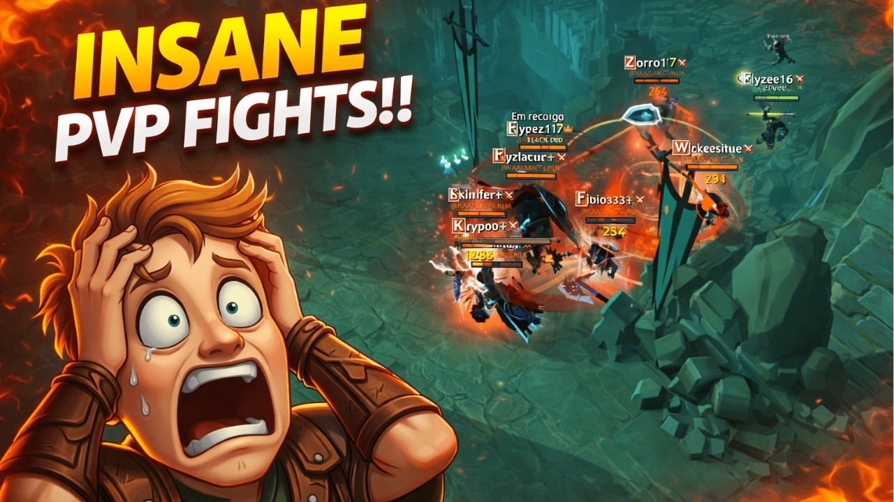 DIVES E LUTAS INSANAS | ALBION ONLINE