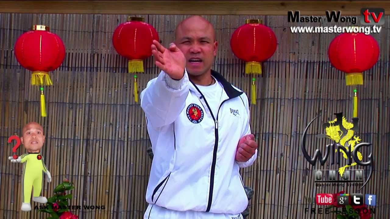 wing chun basics - How to do palm strike, Lesson 5