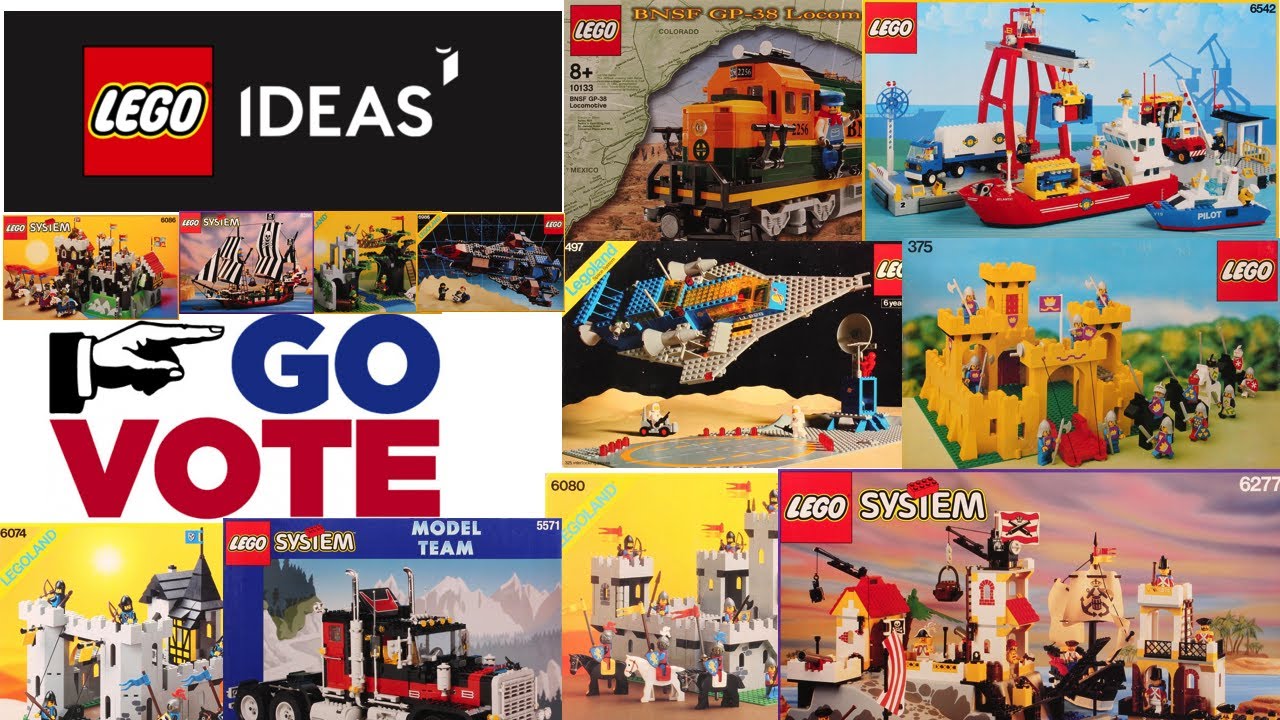 VOTE!! LEGO 90th anniversary vote for a classic theme to be reimagined!