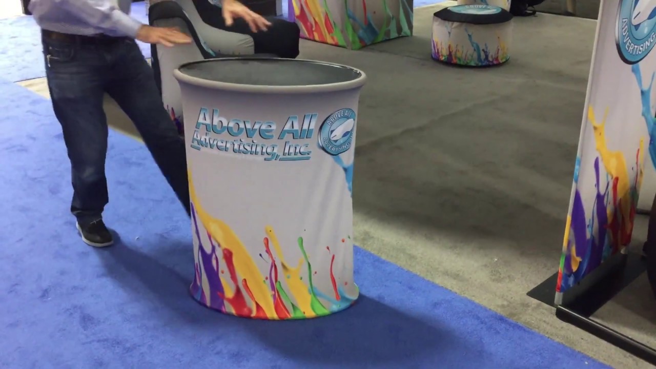 Shox&trade; Automatic Pop-Up Podium By Above All Advertising