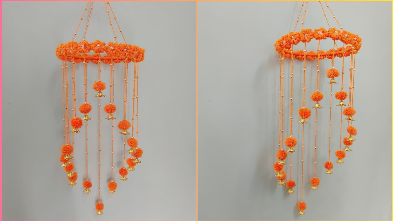 Woolen wall hanging | Easy Home decor