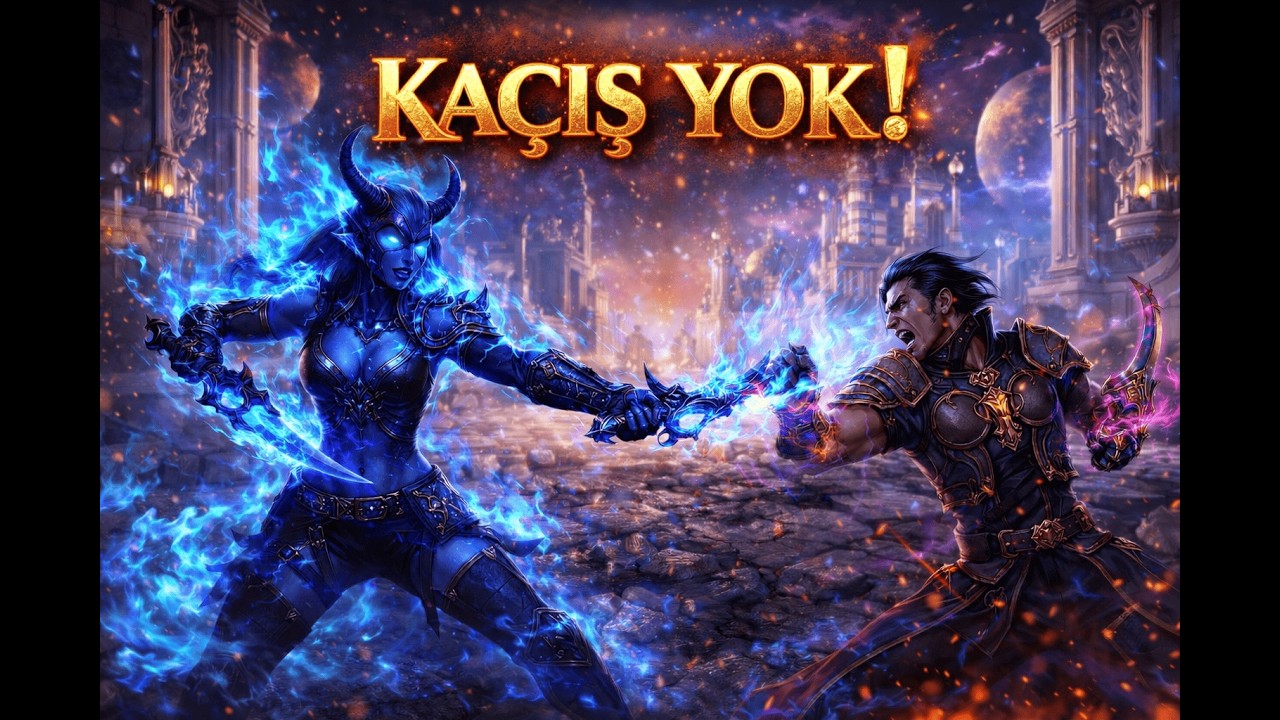 Warlock Dagger Critical JOB FİGHT THİEF vs HUNTER- iButcher #silkroad #troya #gamegami #trsro