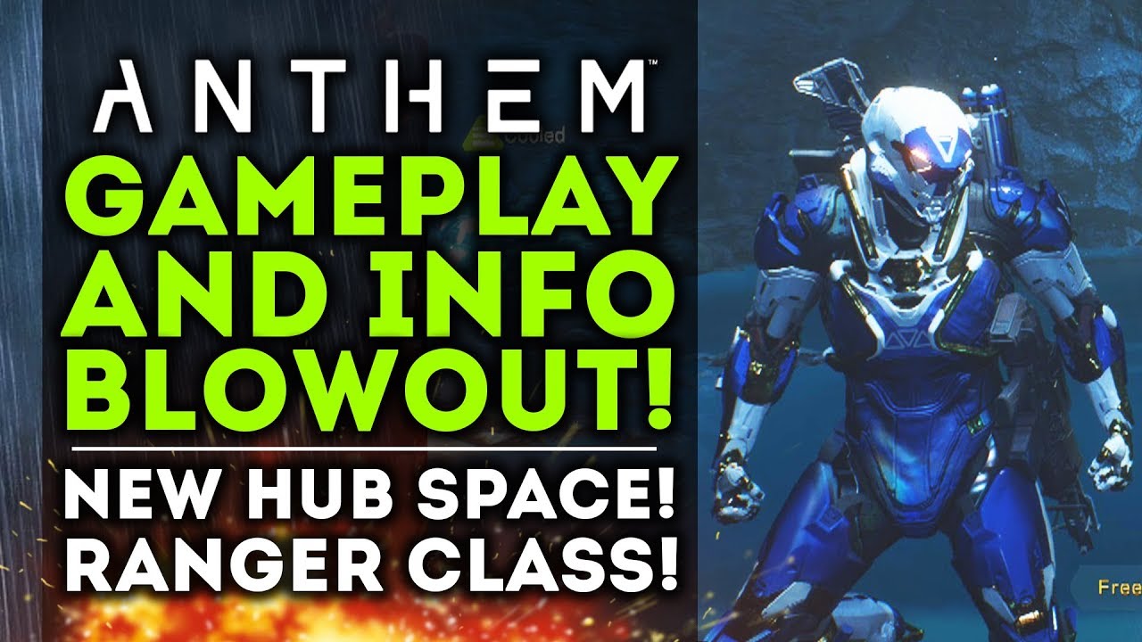 Anthem - New gameplay! New Hub Space! Ranger Class! Titan Boss Battles!