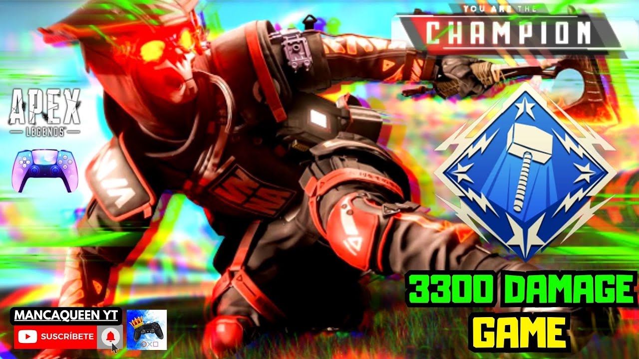 APEX LEGENDS : BLOODHOUND | 12 KILLS | 3300 DAMAGE | PS5 |
