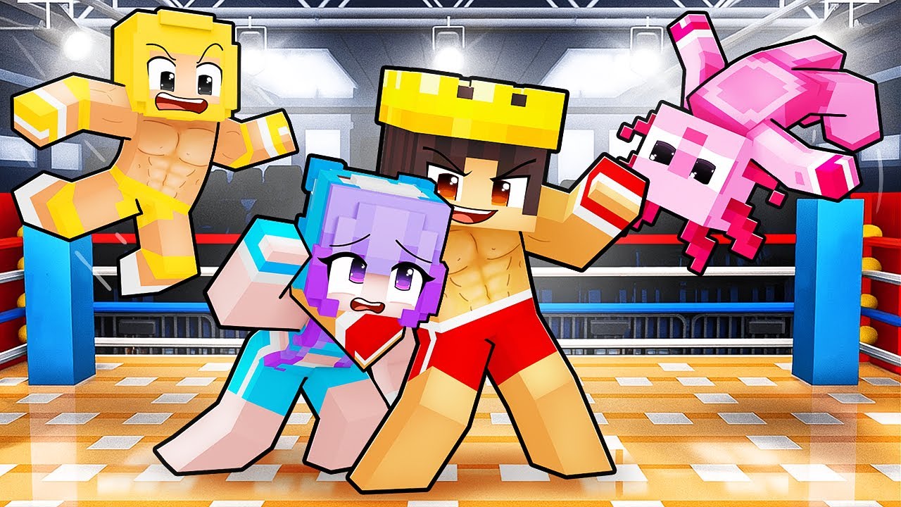 Having a WWE Family in Minecraft!