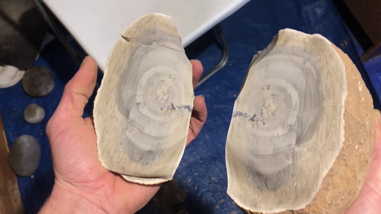 Hornstone Nodule 1 - Spalling Part 1 of 2