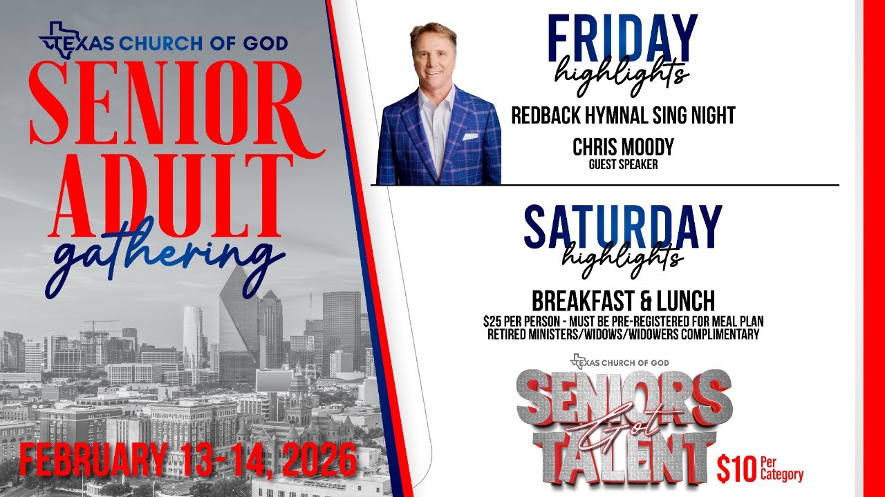 Senior Adult Gathering 2026 | Friday Evening