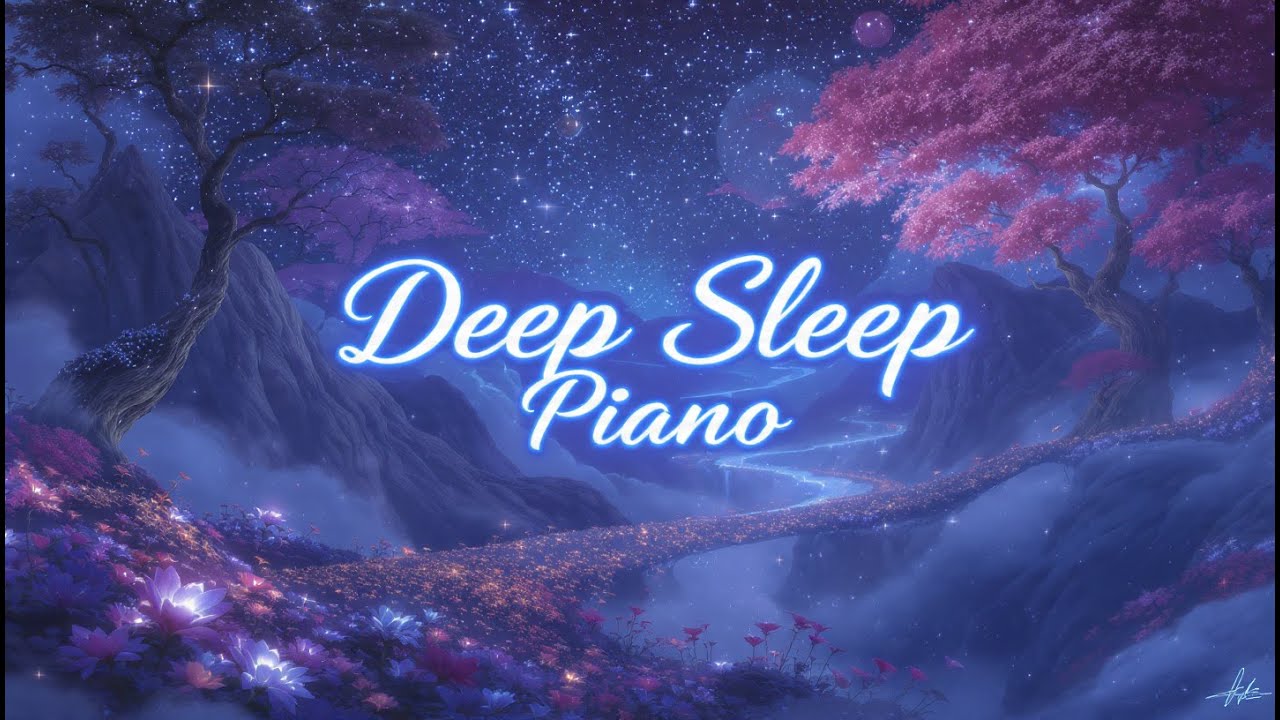 10 Hours of Sleepy Piano Music for Deep Sleep & Relaxation | Study, Sleep, Stress Relief
