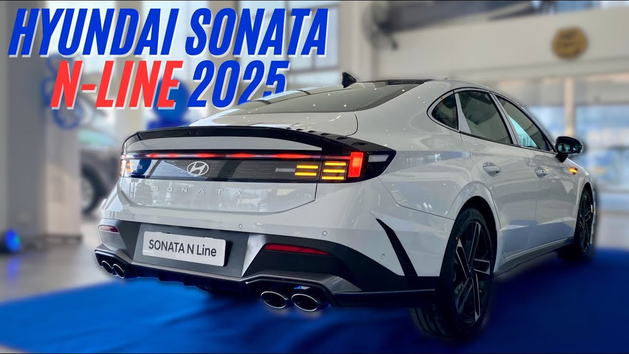 Hyundai Sonata N-Line 2025 First Look Review - Best Performance Sedan? - Price - Top Features
