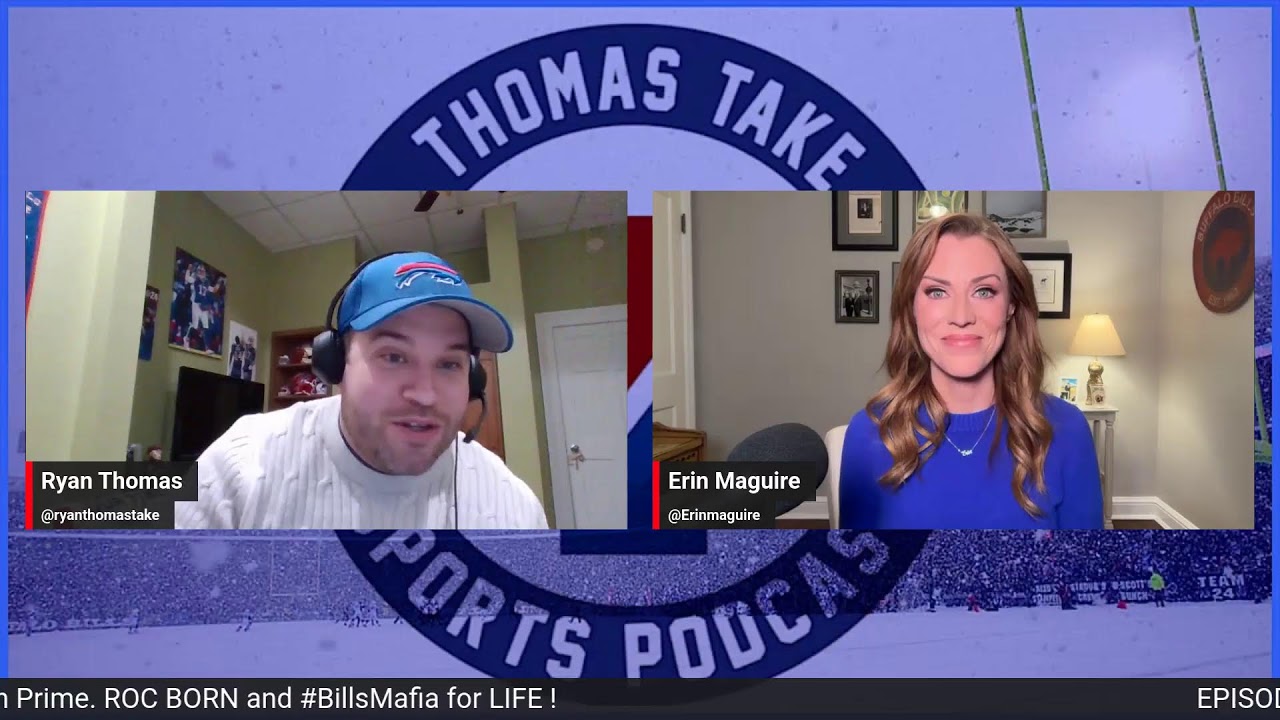 Ryan Thomas is joined by Erin Maguire : Bills Hire Joe Brady As New Head Coach