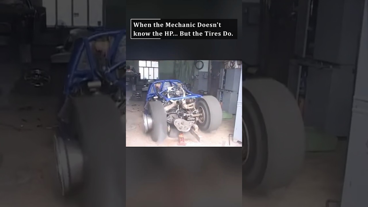 INSANE Dyno Fail Engine Power RIPS Tire Off Rim! 🤯