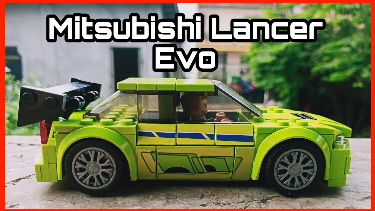 LEGO Mitsubishi Lancer Evolution 2 Fast 2 Furious Moc Tutorial