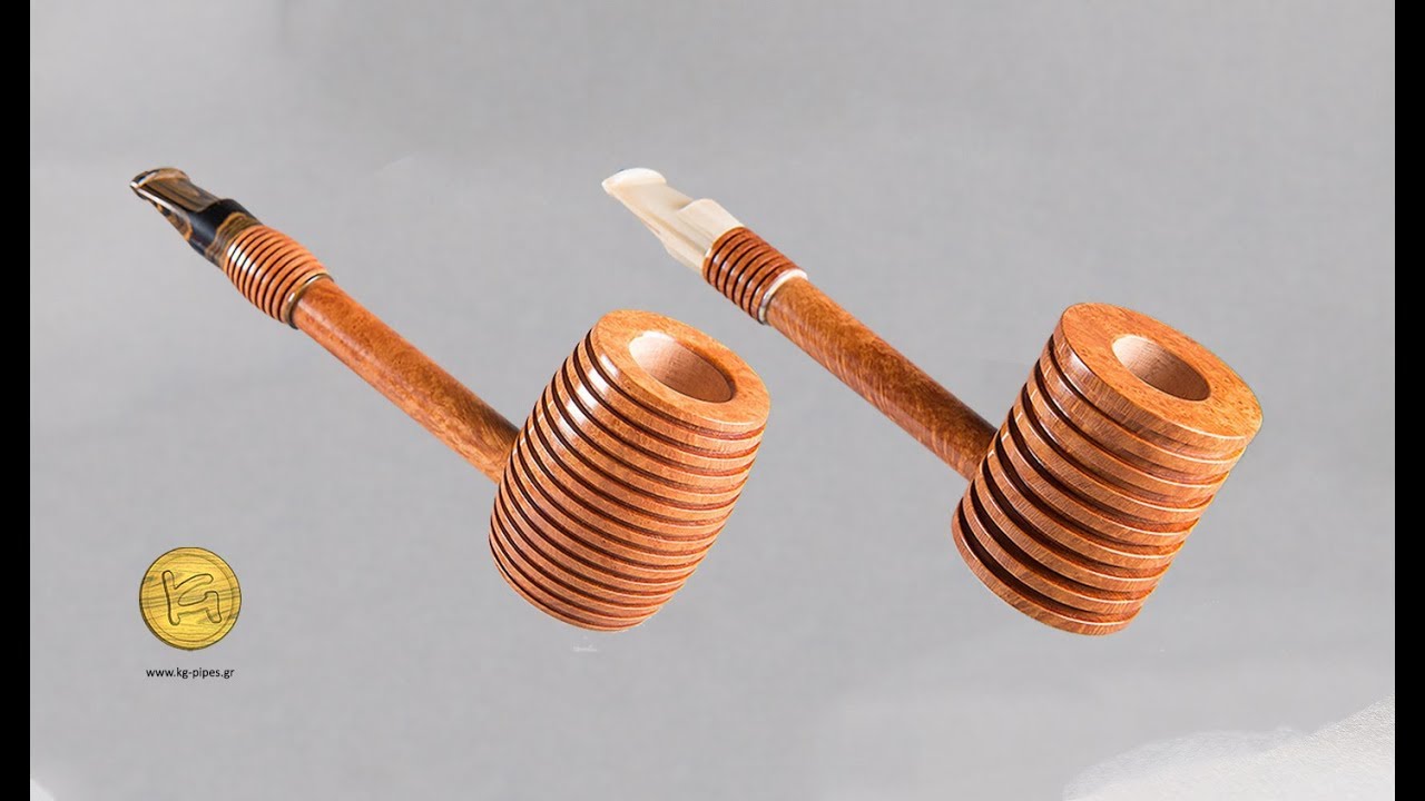 Kostas Gourvelos - Pipes #1806 and #1807 - Grooved Pokers