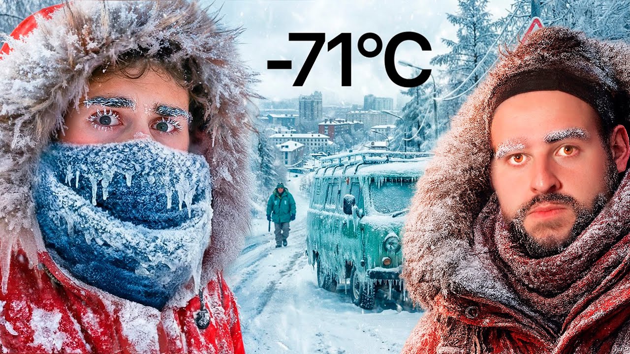 Fue a la ciudad más fría del planeta… y esto es LO PEOR 🥶