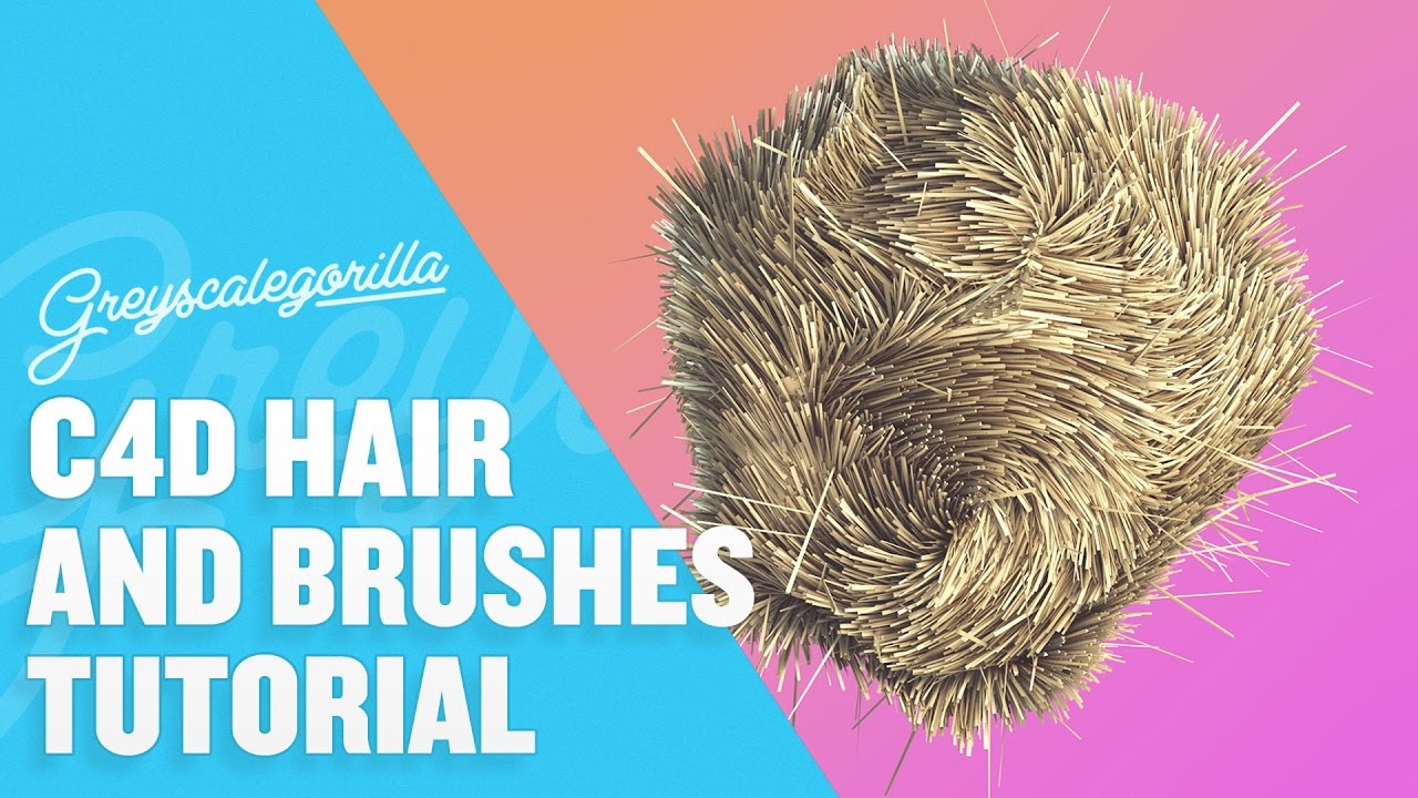 Cinema 4D Hair - Learn how to grow and control hair in Cinema 4D