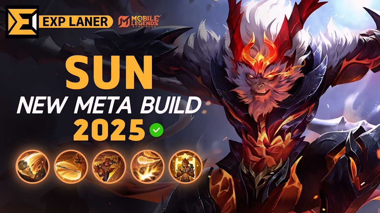 НОВАЯ МЕТА-СБОРКА 2025 от Sun, эмблема и лучшие счётчики героев | Mobile Legends