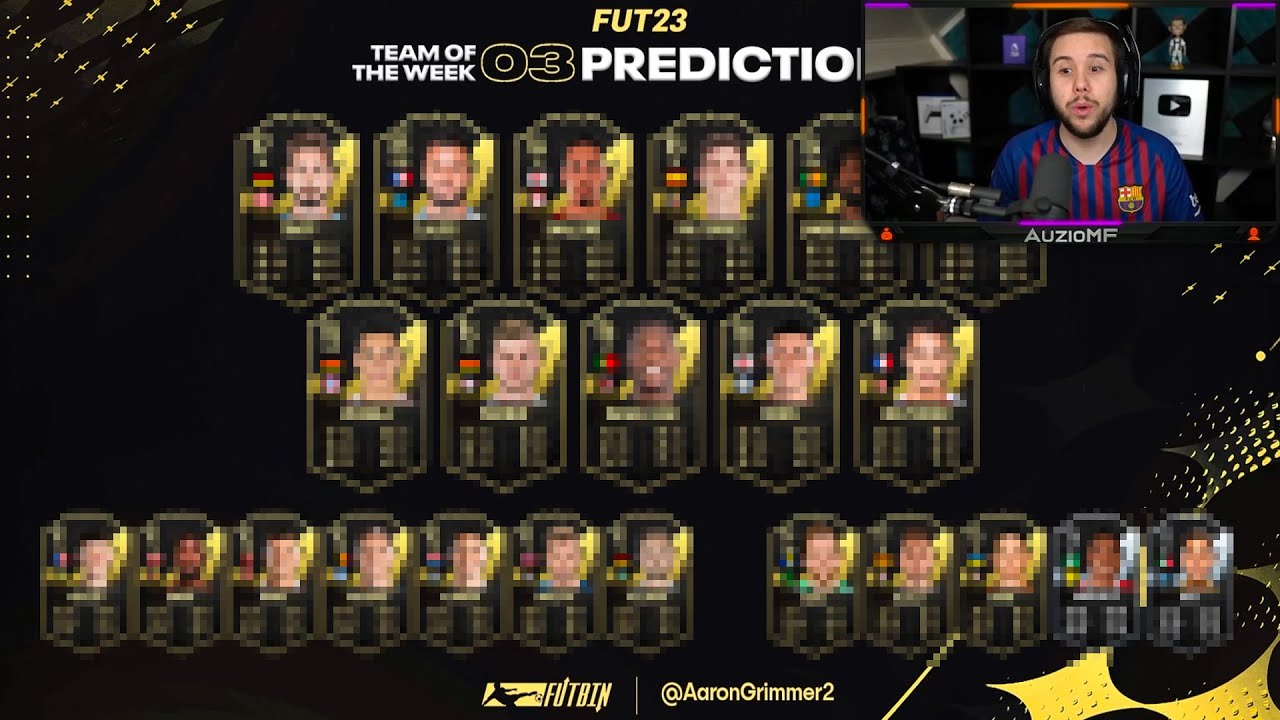 Auzio Reacts to TOTW 3 Predictions in FIFA 23