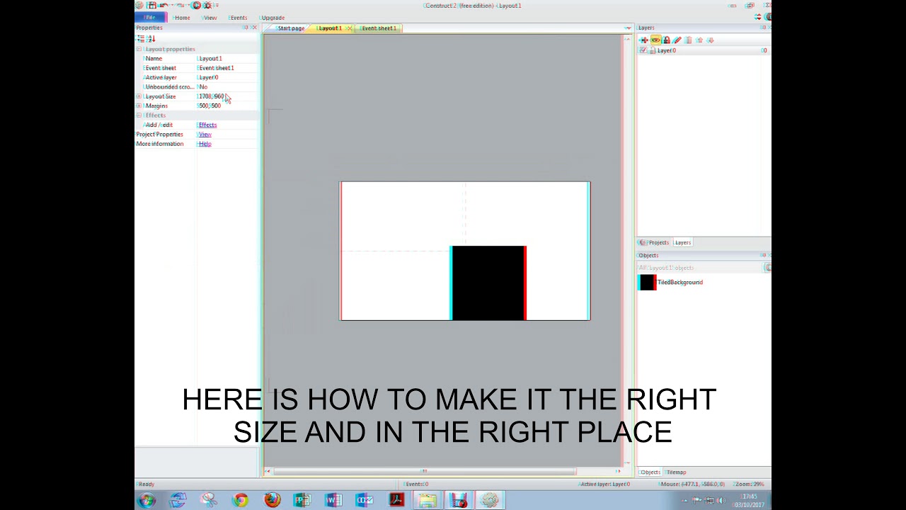 Basic tutorial-part 1 construct2