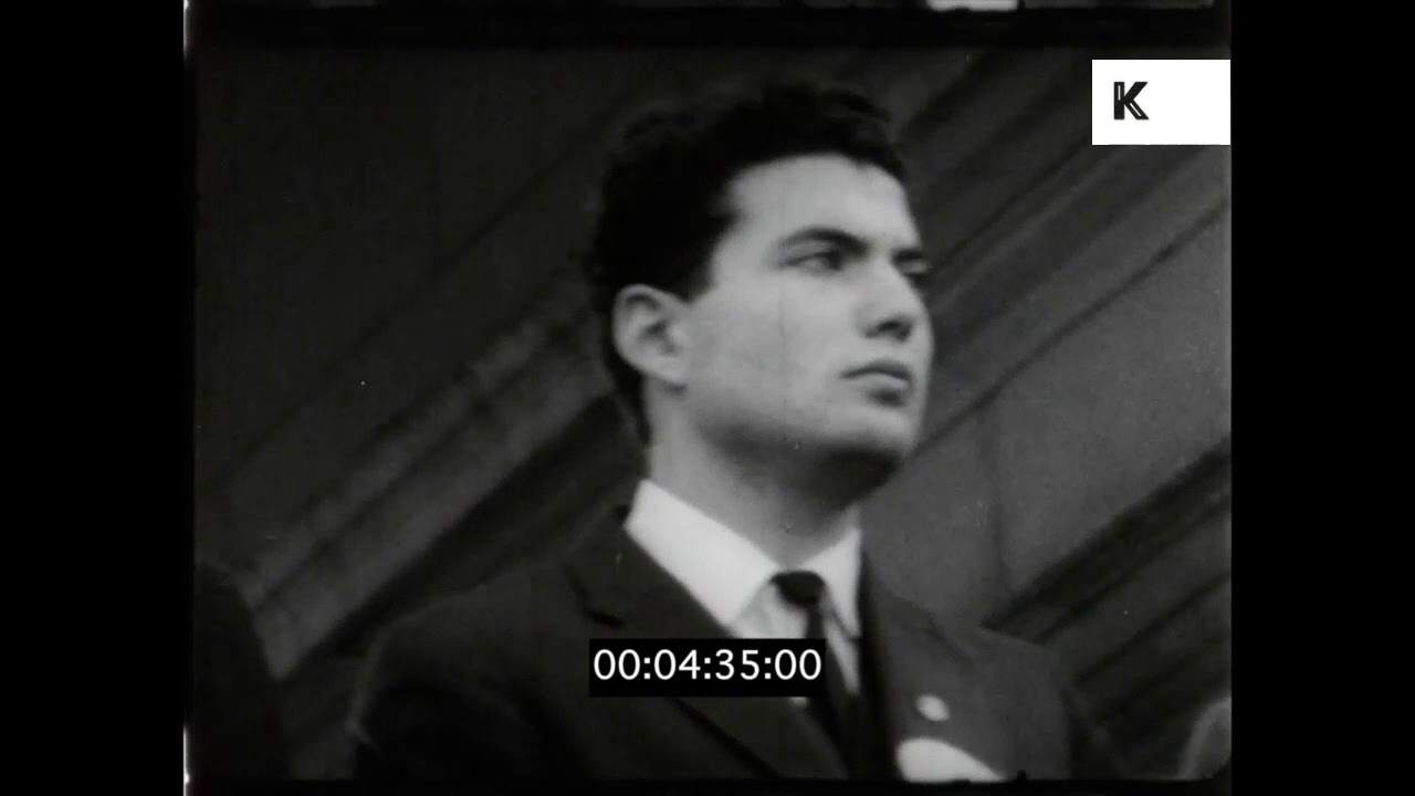 1965 Draft Card Burning, New York Vietnam Protest, HD