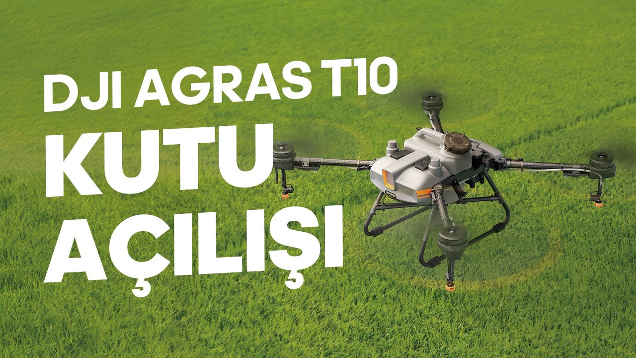 DJI Agras T10 Kutu Açılışı ve İlk İzlenimler | Tarımda Devrim! | Royaltech @DJIAgriculture