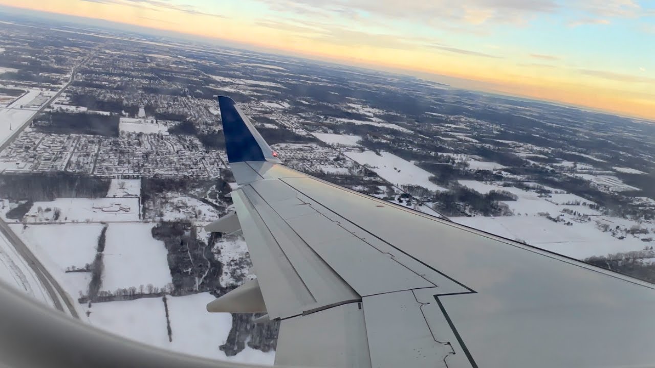 [4K HDR] Fast Detroit Takeoff | Embraer E175LR | Delta