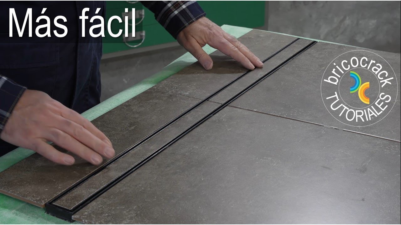 Instalación fácil de un canal para ducha de obra (Bricocrack)
