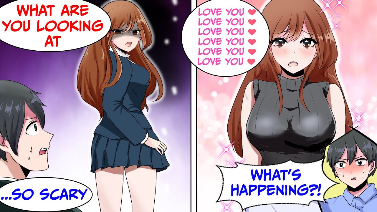 Weird Phone App Made People Honest & Cute Delinquent Acted Strangely Toward Me (RomCom Manga Dub)