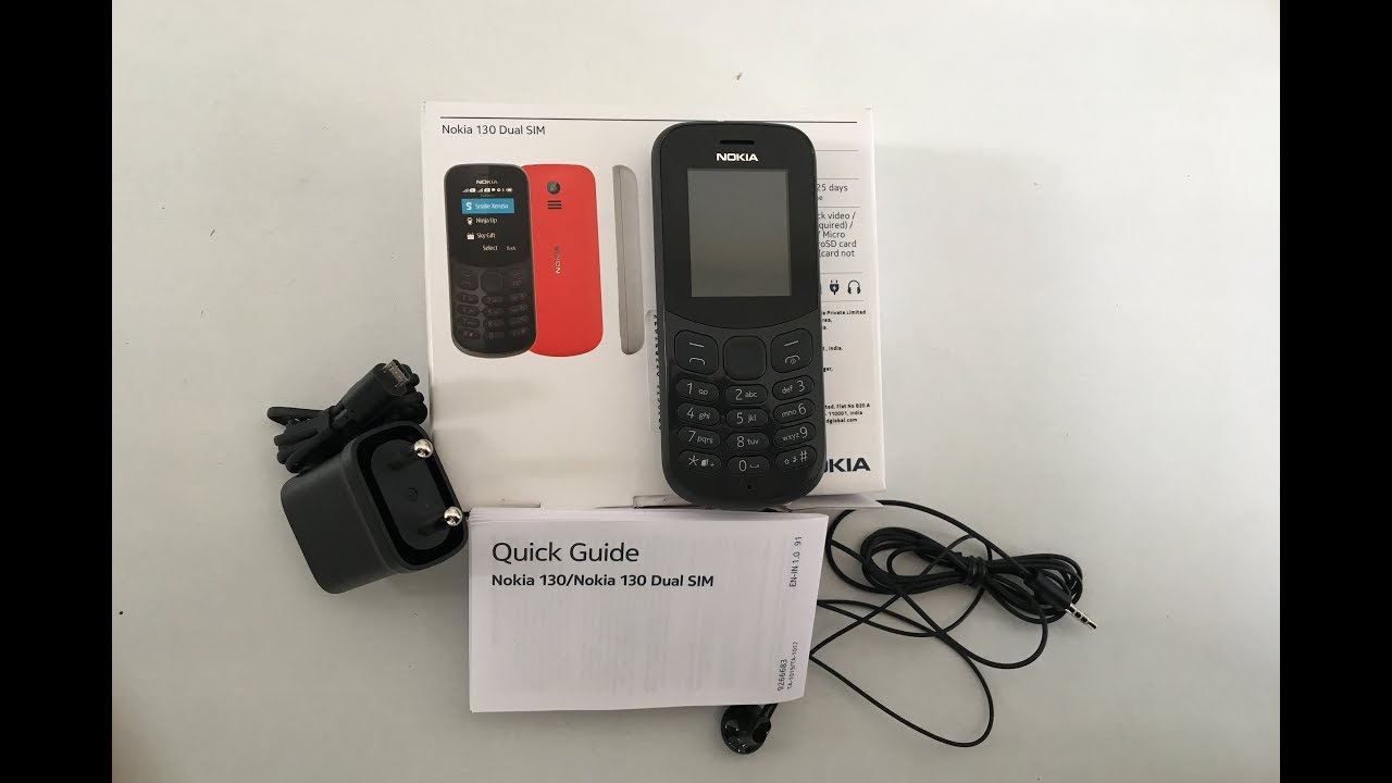 Nokia's 130  2017 Unboxing & First look 2017