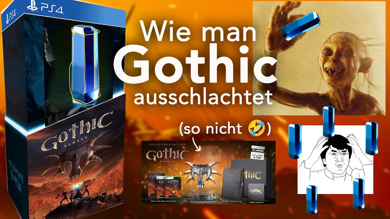 So hätte THQ die Gothic Cash-Cow melken können [Remake Collector's Edition]