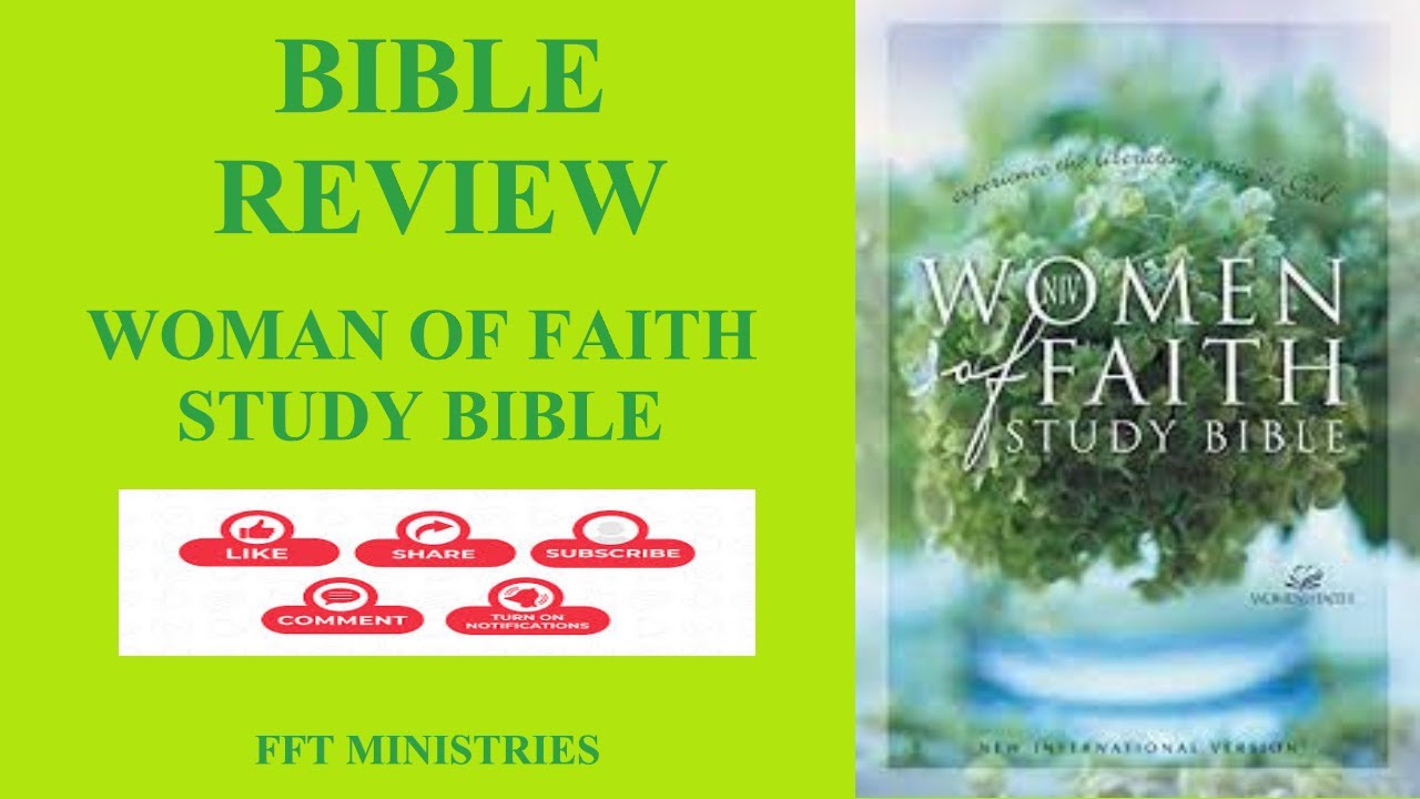 *BIBLE REVIEW* WOMEN OF FAITH STUDY BIBLE//NIV