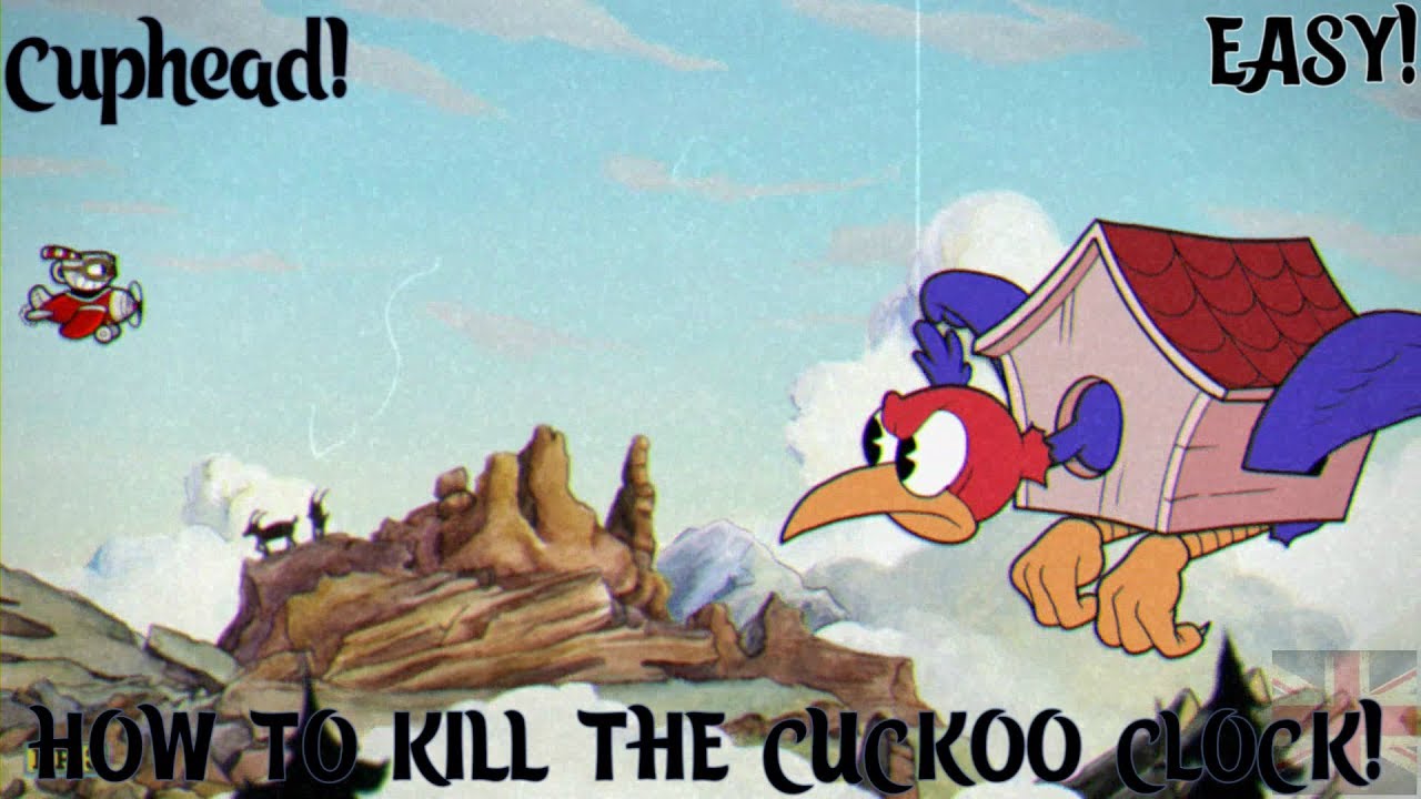 How to beat the cuckoo clock (wally warbles) on cuphead! easy!