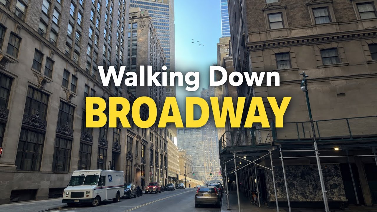 Walking around New York - Broadway