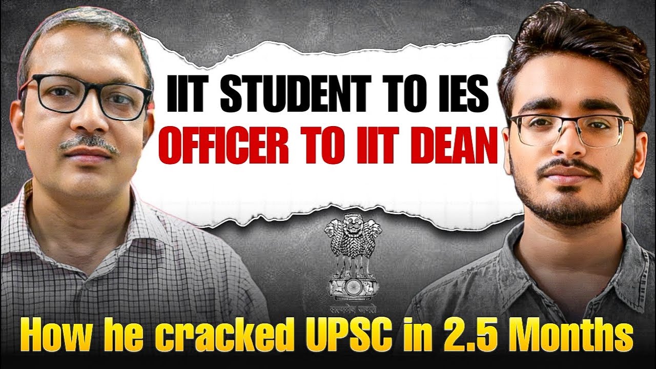 Prof. D. J. Sen: UPSC ESE Journey, IIT JEE Paper Secrets & Life as an IES Officer | IIT Kgp Dean