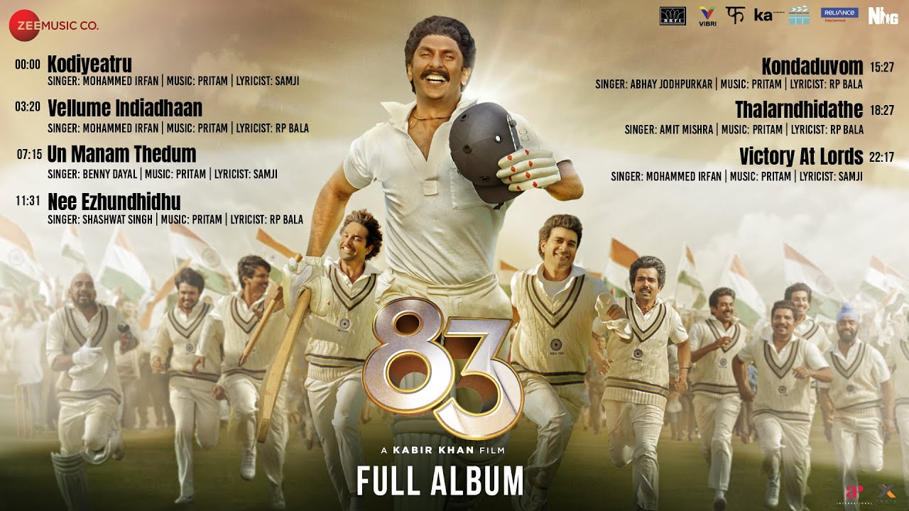 83 Tamil - Full Album | Ranveer Singh | Kabir Khan | Pritam