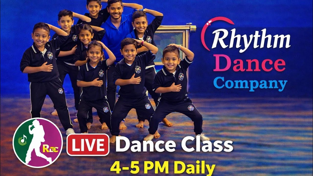 RDC Live Dance Class | 4–5 PM Daily | Build Skills, Boost Confidence