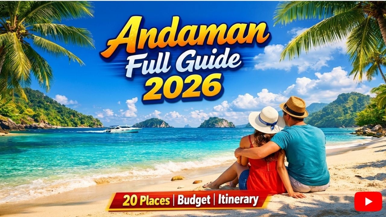 Andaman Tour Guide 2026 🌴 | 20 Best Places to Visit | 6N 7D Itinerary + Budget & Package Price