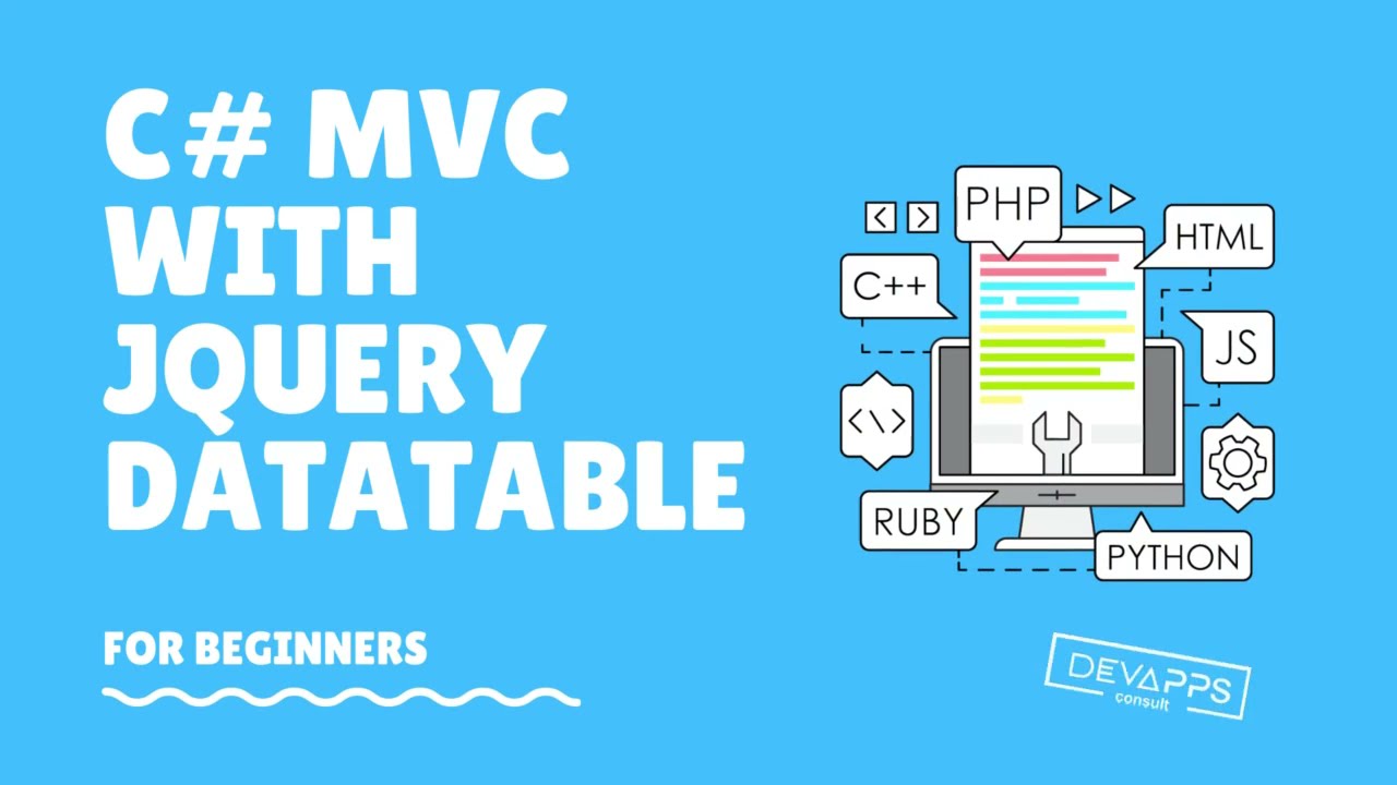 Connecting & Getting data from Microsoft SQL Server into your asp.net project using jquery dataTable