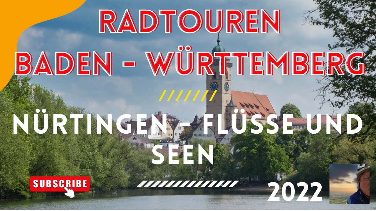 Radtour - Flüsse und Seen bei Nürtingen 2022 (64KM)