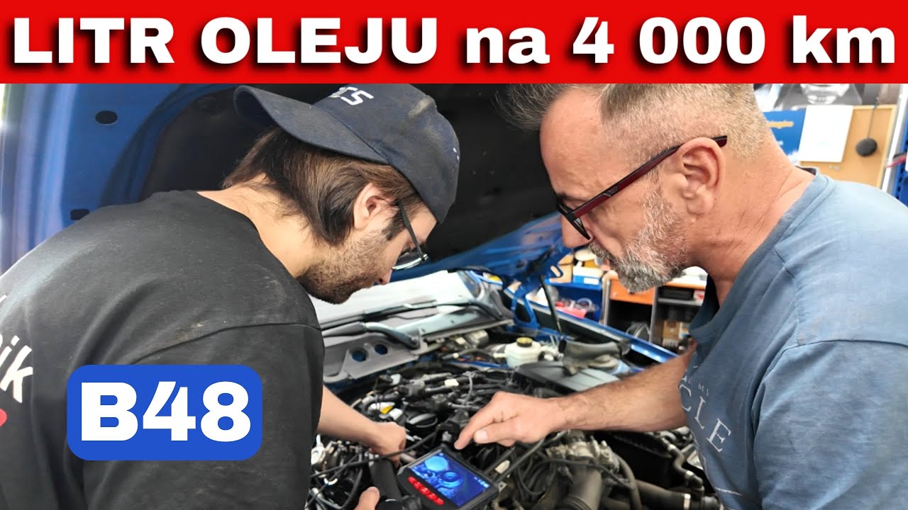 POBÓR oleju BMW 120i F20 B48
