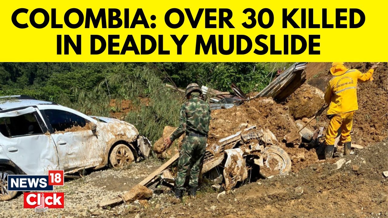 Mudslide Kills At Least 34 Along Busy Highway In Northwest Colombia | English News | News18