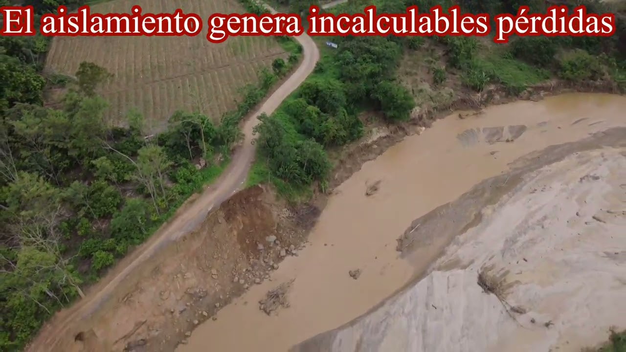 Estragos del invierno causan erosión en ríos y quebradas del Alto Sinú.
