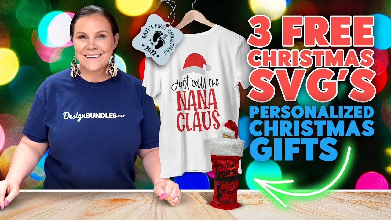 3 Free Christmas SVG&rsquo;s - Personalized Christmas Gifts
