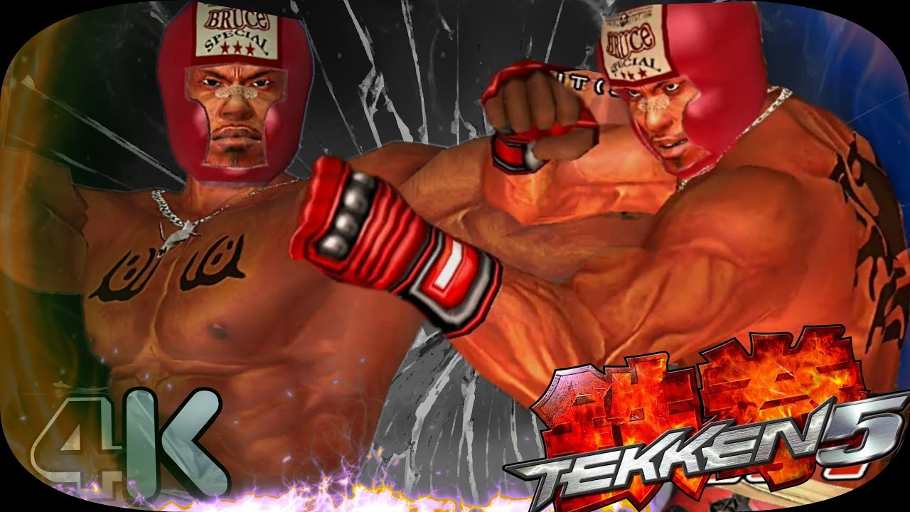 Bruce ( Boxer Look ) Ultra Hard Tekken 5 Remastered UHD 4K 60 FPS