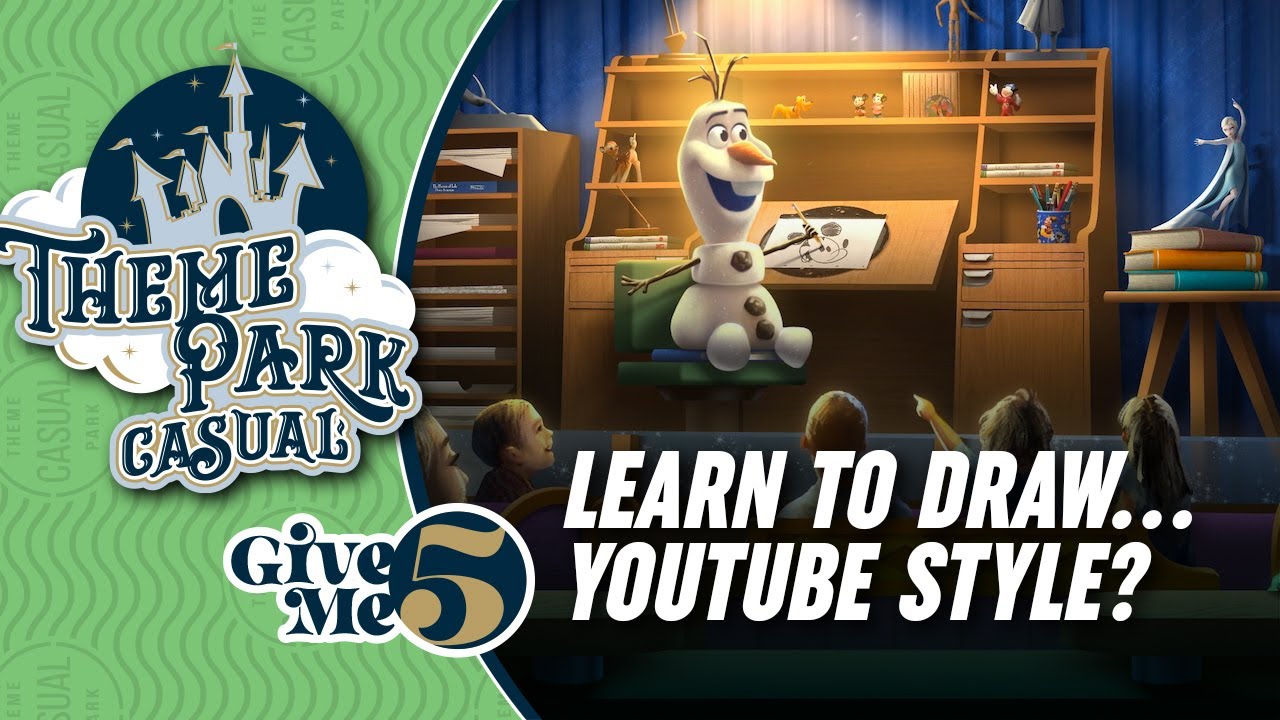 Learn to Draw...YouTube Style! | Give Me 5