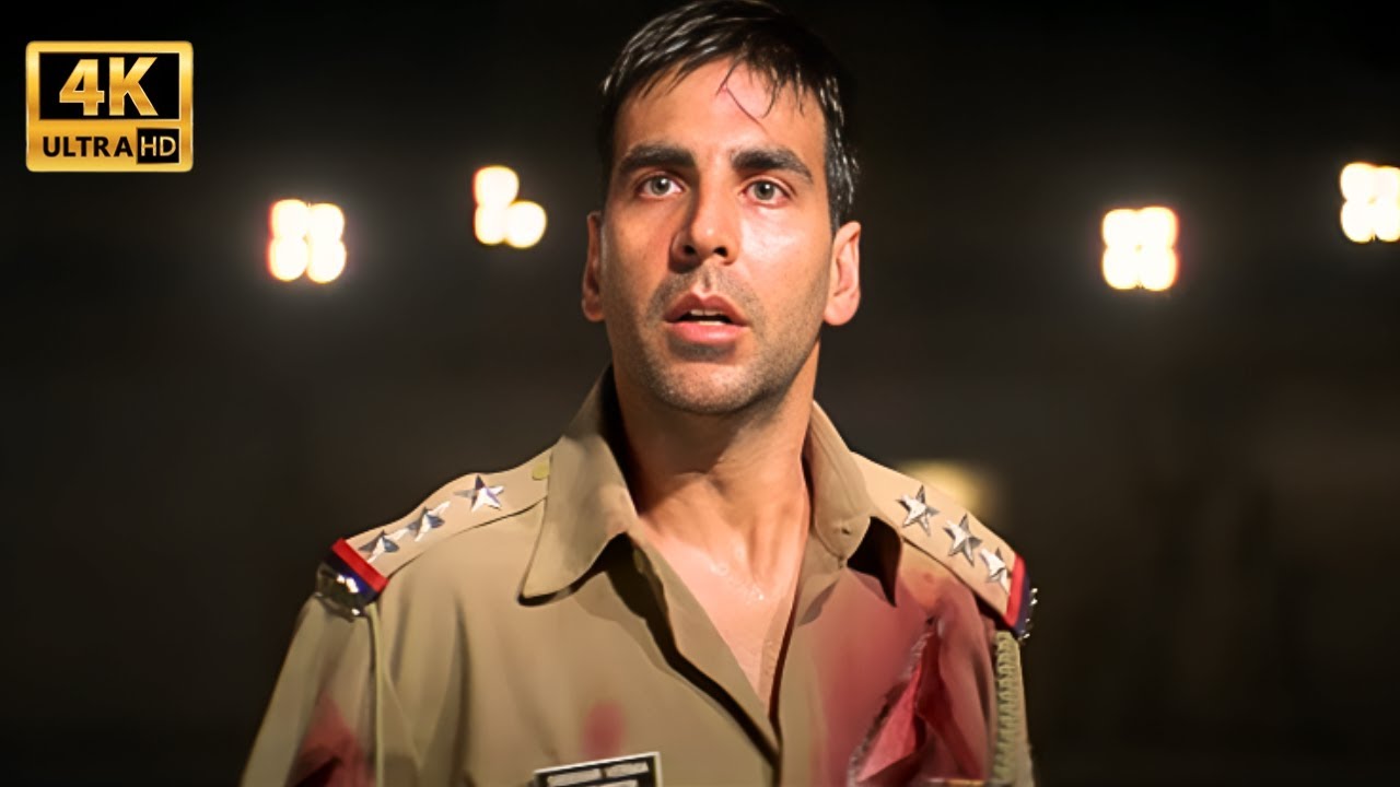 मरते हुए भी अक्षय कुमार ने निभाई अपनी ड्यूटी | Khakee | Akshay Kumar, Ajay Devgn | Best Scene