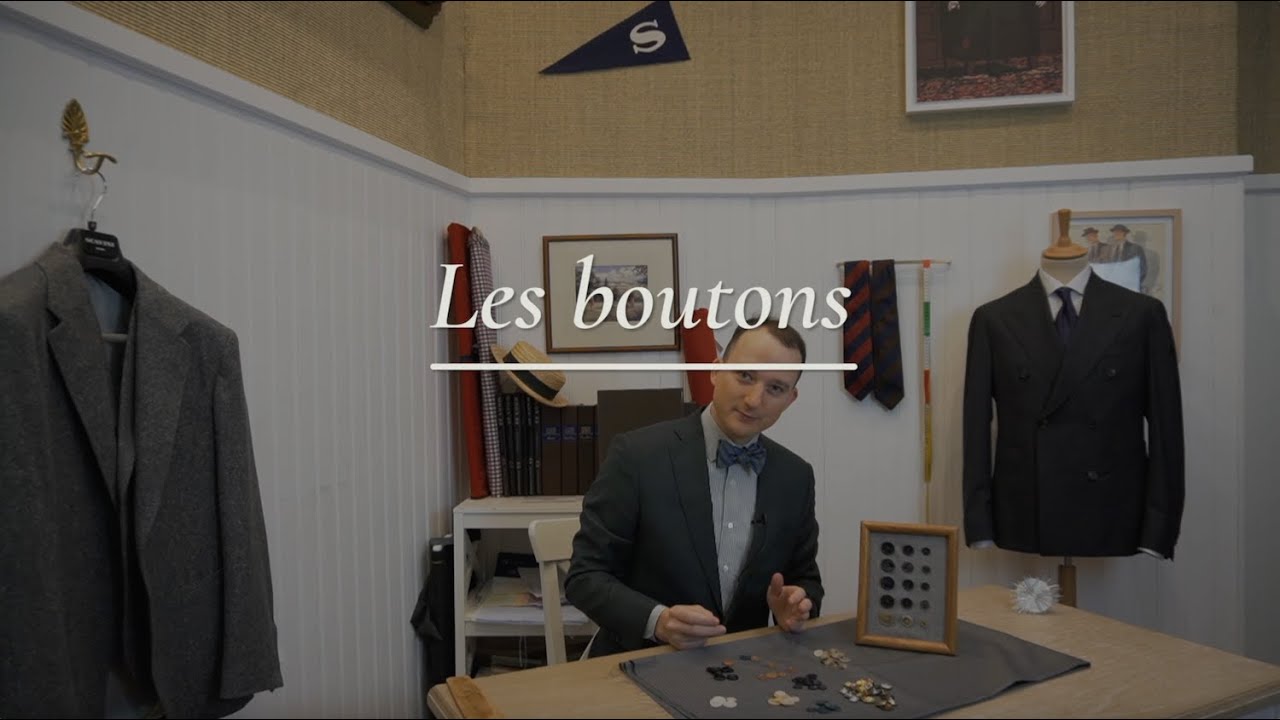 Scavini Tailleur - Les boutons