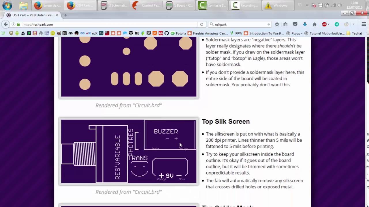 Comment commander sur OSHPark