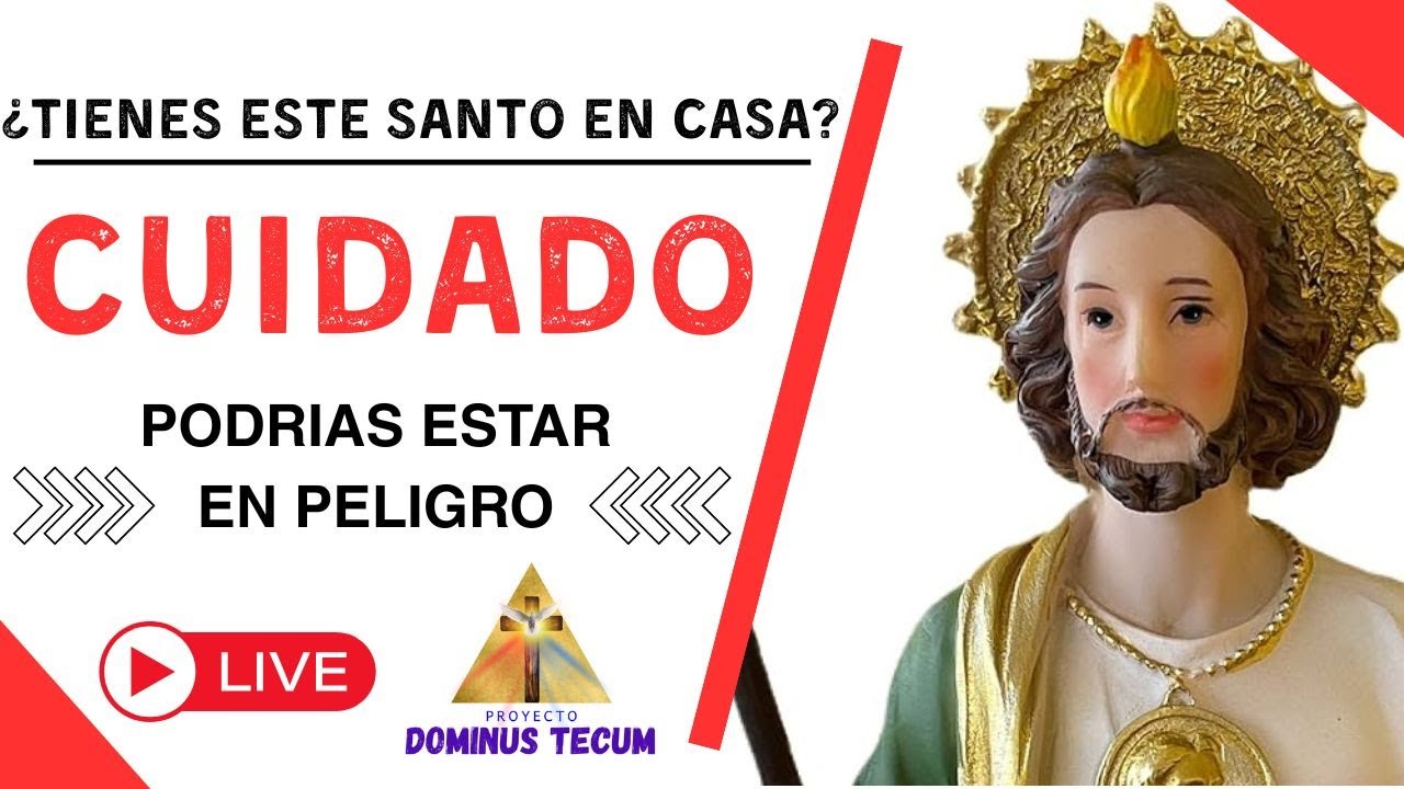 ¿TIENES ESTE SANTO EN CASA? CUIDADO, PODRÍAS ESTAR EN PELIGRO
