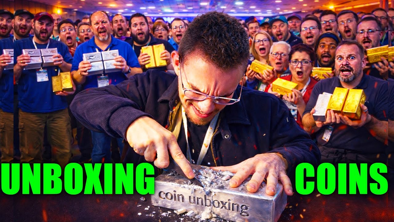Unboxing Coins For 15 Minutes Straight...