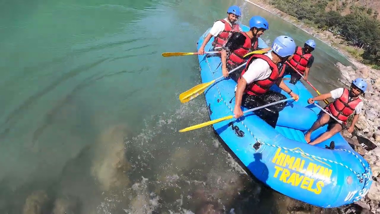 River Rafting in Rishikesh 🚣 | #beautiful #mountains View #rishikesh  #riverrafting | Part 1